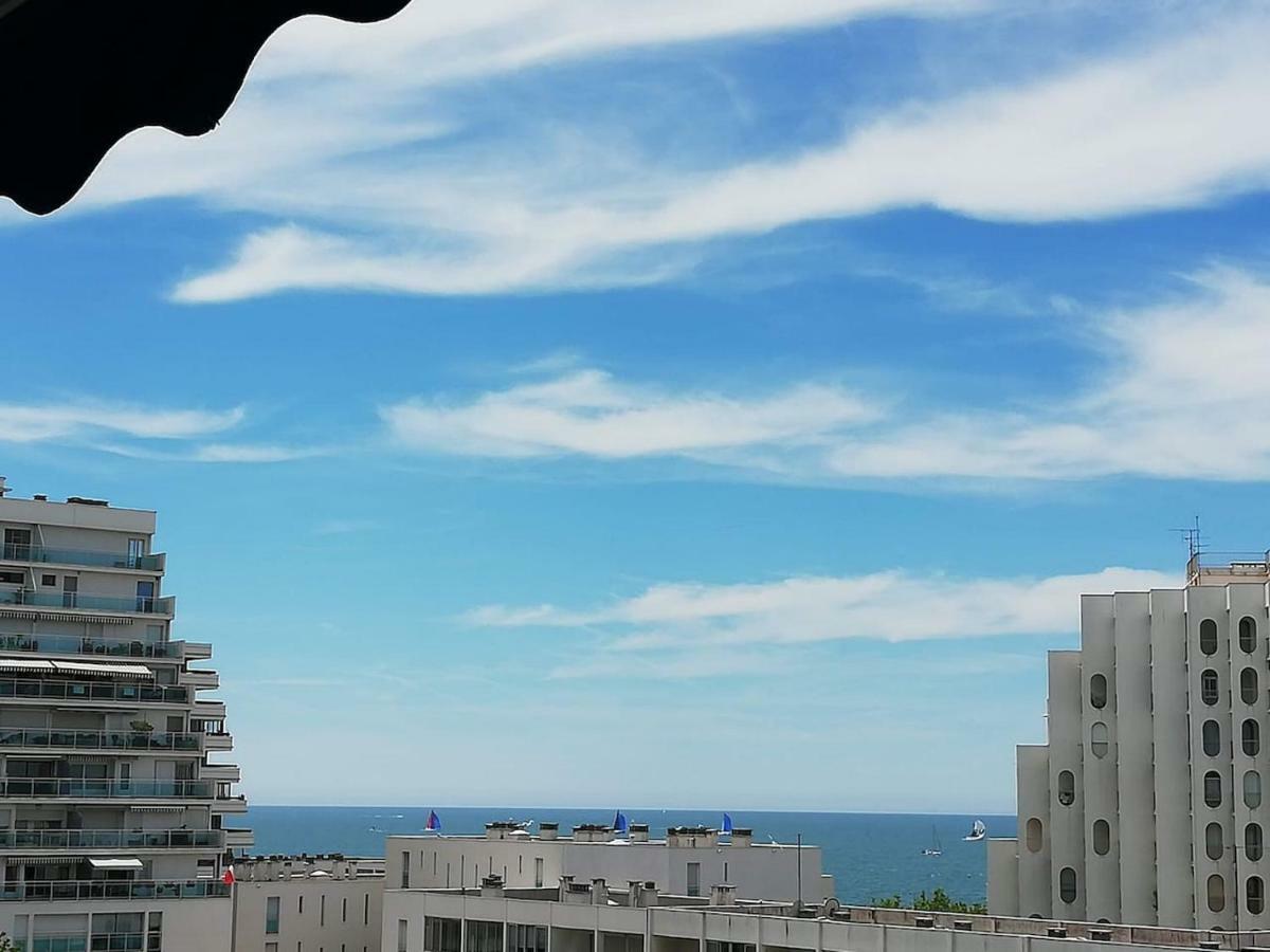 Le Sémaphore - studio climatisé, grande terrasse vue mer - parking, wifi La Grande Motte Extérieur photo